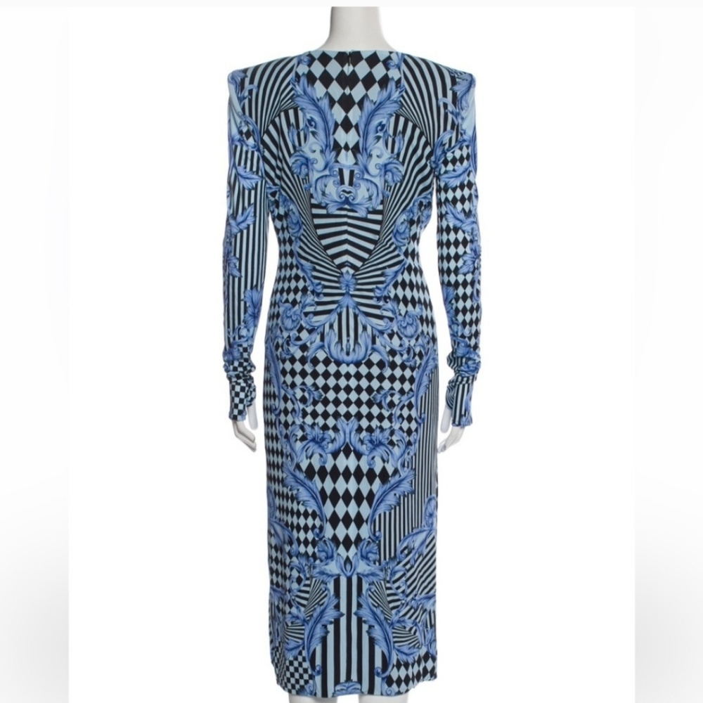 NEW RARE Versace Geometric Dress - Picture 5 of 7